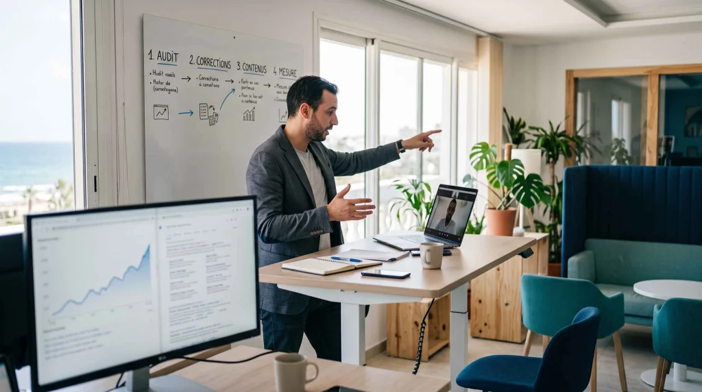 Comment se déroule une prestation de référencement avec Blue Web